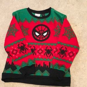 Spider-Man Ugly Christmas Sweater